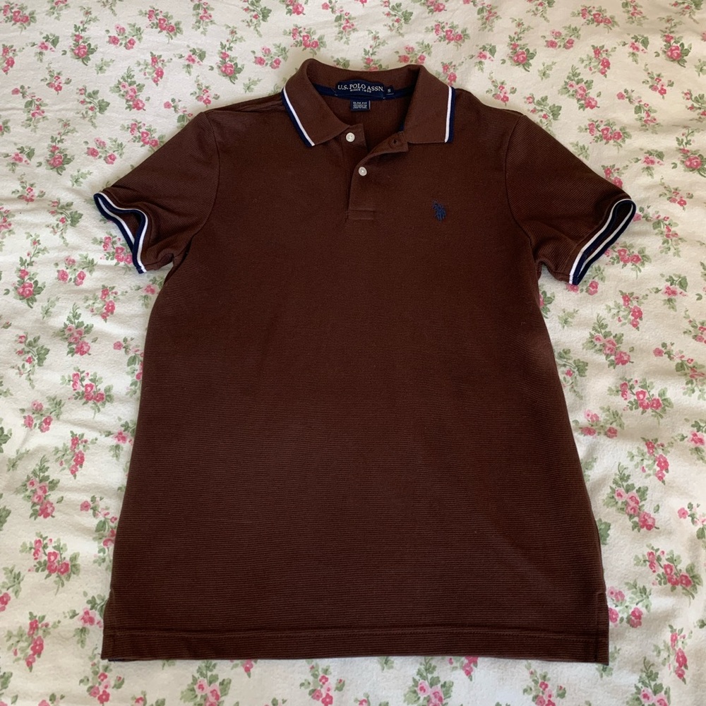 u.s polo shirt 🤎